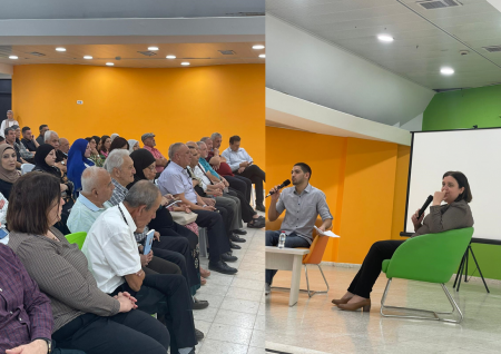 الطيرة تنظم حفل اشهار رواية " نصف ما تبقى" لابنتها الكاتبة الدكتورة نيڤين سمارة